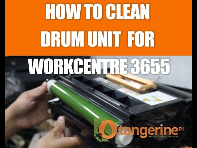 How To Clean OPC Drum for Xerox Workcentre 3655 | Drum Cleaning | A Step-By-Step GUIDE