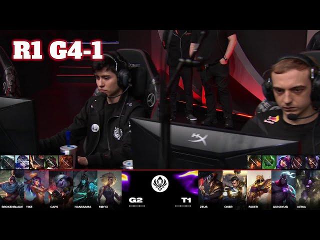 G2 vs T1 - Game 1 | Round 1 LoL MSI 2024 Main Stage | G2 Esports vs T1 G1 full game