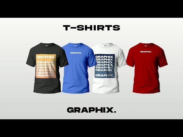 T-Shirt Advertisement Animation | Motion Graphics