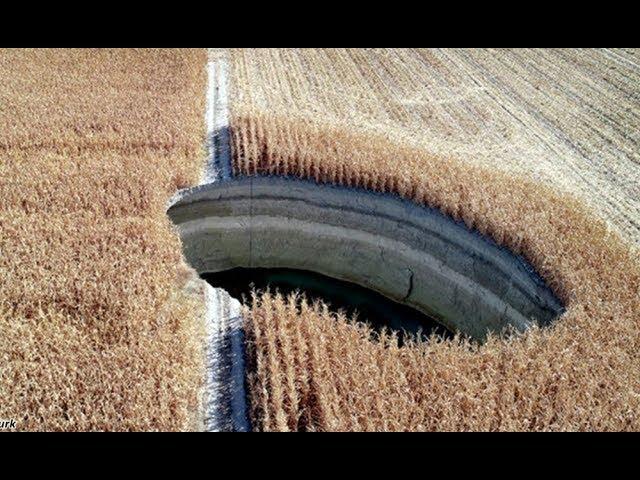 В разных местах Турции появились огромные провалы в земле. И все из-за людей