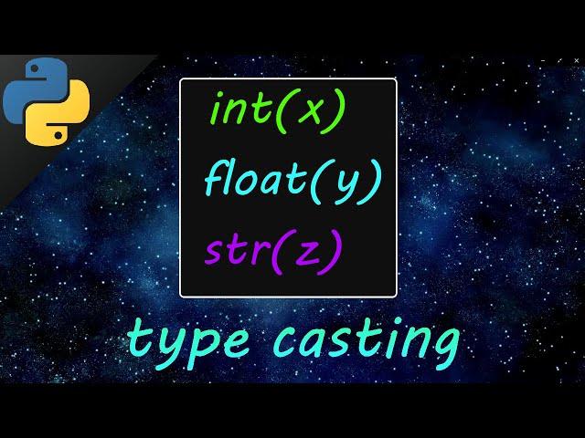 Python type cast 