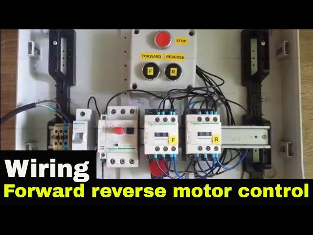 How to wire Forward Reverse motor control.