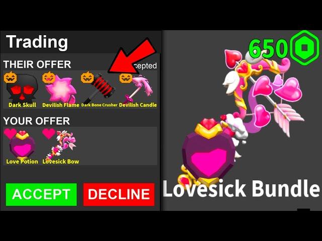 Best Trading Offers For Lovesick | Flee The Facility (ROBLOX)