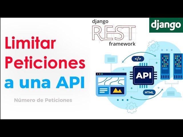 Limitar Número de Peticiones a una API #djangorestframework #django #python #pythonprogramming