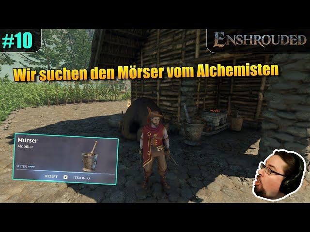 Enshrouded | Wir suchen den Mörser vom Alchemisten | #10