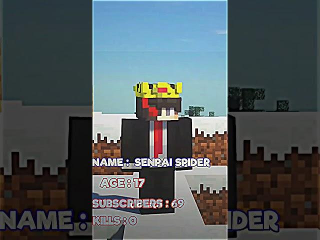 @SenpaiSpider Then Vs NOW||GOD OF SPIDERS||UG EDITZ