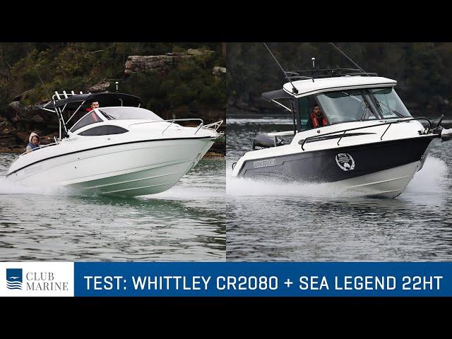 Whittley CR2080 and Sea Legend 22 | Club Marine TV boat test review