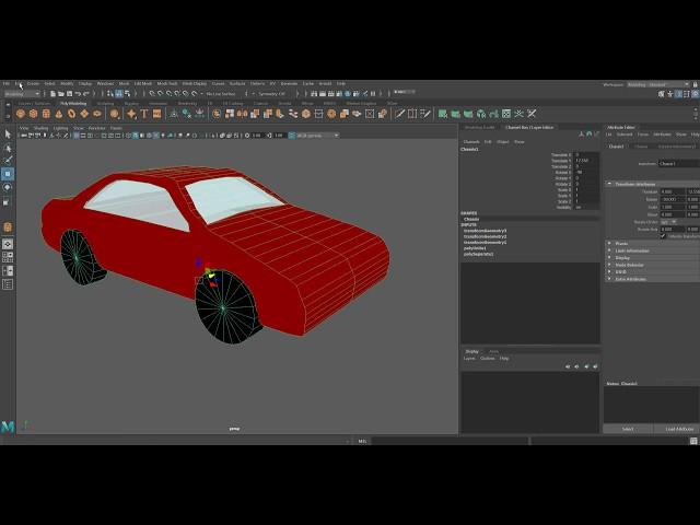 (2018 Edition) - Importing Car from Maya to Unreal Engine 4 - Part 1