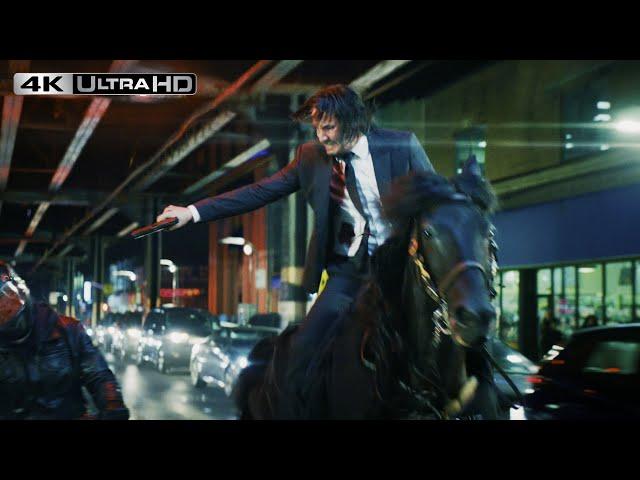 John Wick 3: Parabellum 4K HDR | The Horse Chase