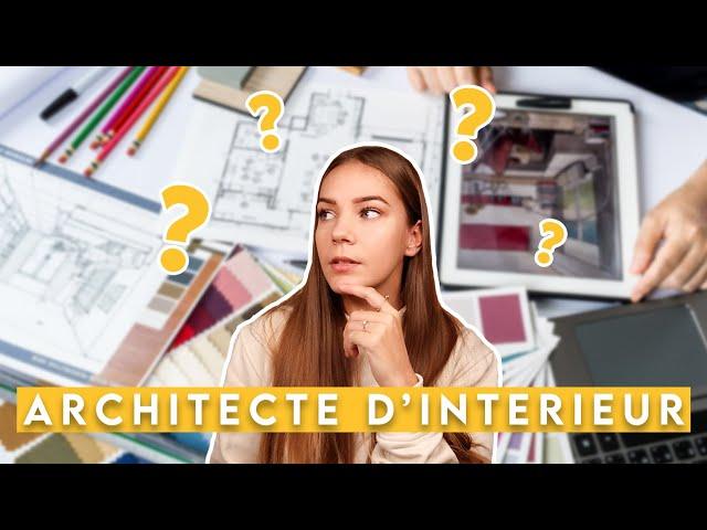 Métier/Études ARCHITECTE D'INTERIEUR, est-ce fait pour moi ?