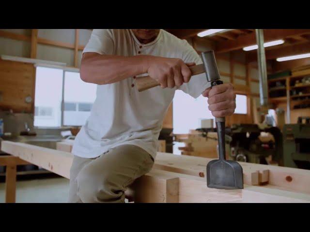 How skilled carpenters use handcrafted methods for sharpening and chiseling
