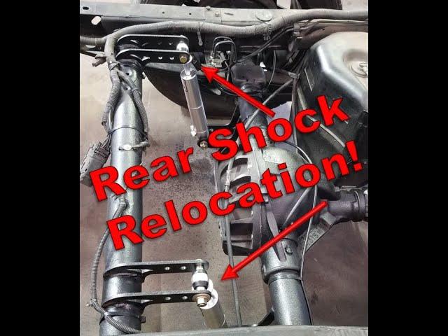 Atomic Fab Rear Shock Relocation Kit