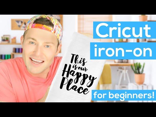 Cricut Iron-On Tutorial for Beginners *EASY*