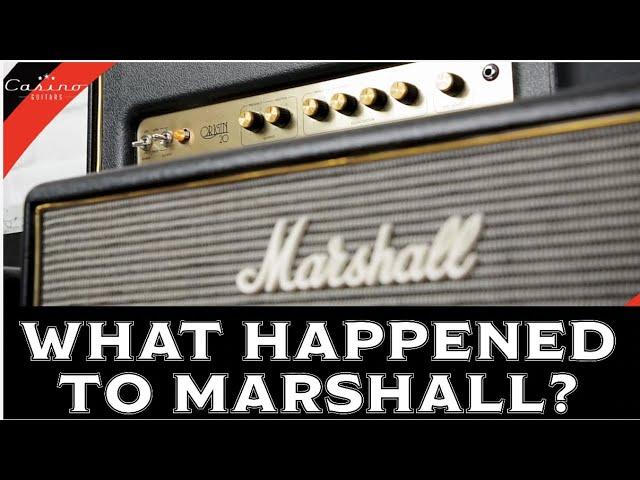 The Ups And Downs of Marshall Amps