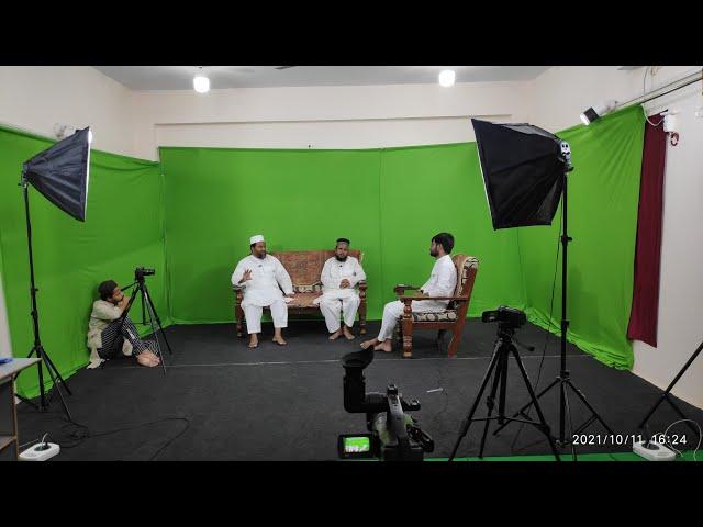 #bahsonazar YouTube Green Screen Recording Studio Setup #greenscreen #videorecording #studiorecoding