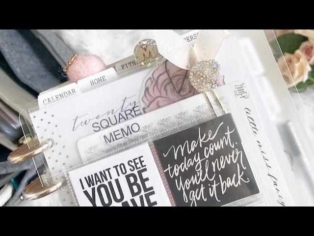 NEW Planner Setup | Clear Covers and Flipping Through It All | At Home With Quita