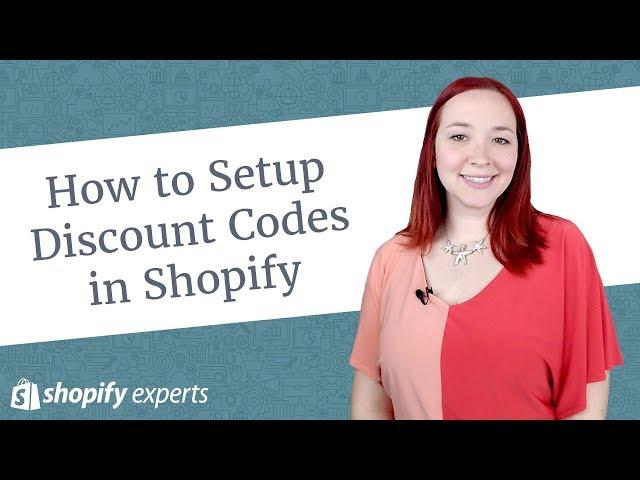 How to Setup Discount Codes in Shopify