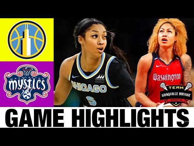 Chicago Sky vs Washington Mystics Highlights (First Half) | Women's Basketball | 2024 WNBA