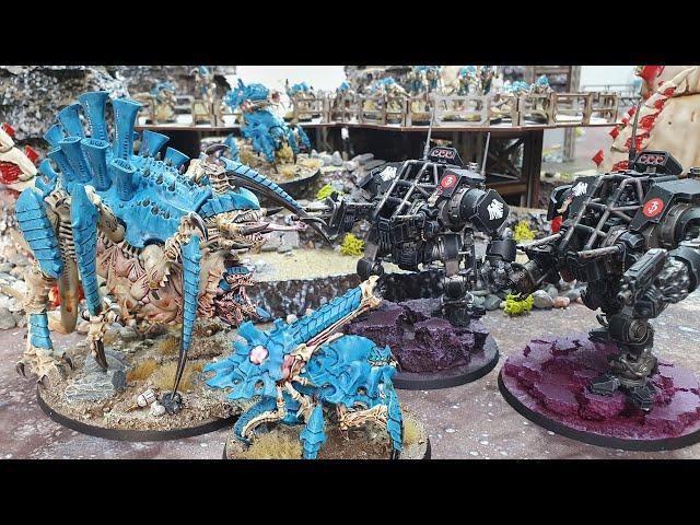 Space Marines vs Tyranids, 2 v 2 Warhammer 40k battle report