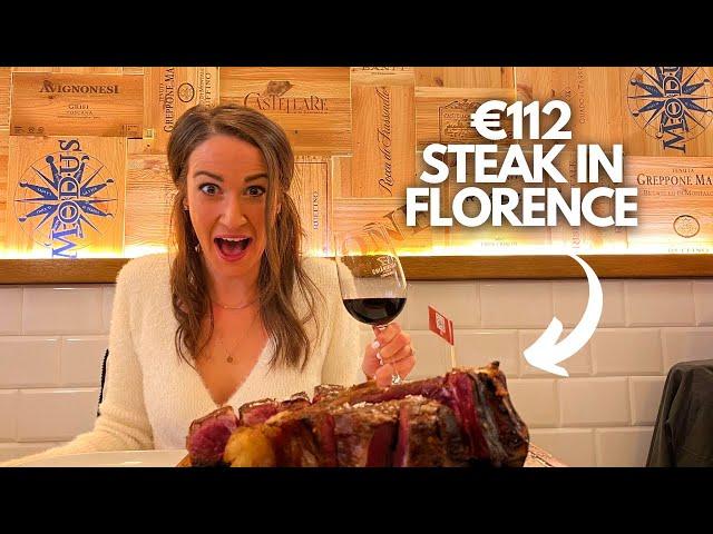 LEGENDARY 1.3KG Florentine Steak! Eating Bistecca alla Fiorentina in Italy! 