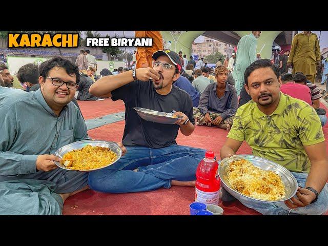 FREE IFTARI IN KARACHI - Road Side Biryani