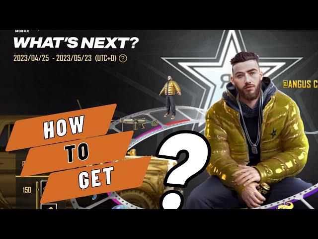 RockStar What’s Next? Crate Opening PUBG MOBILE | ￼Angus Cloud Skin