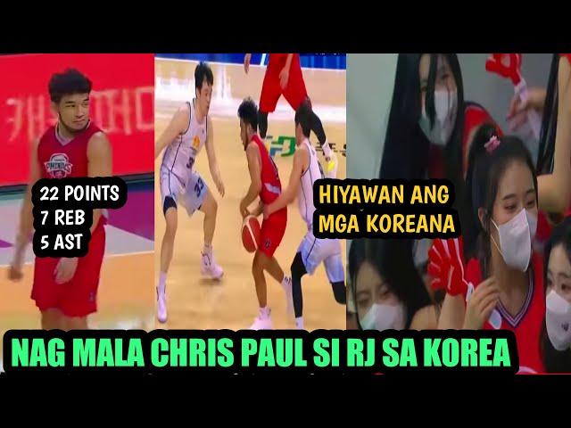 RJ ABARRIENTOS NAG MALA CHRIS PAUL SA KOREA