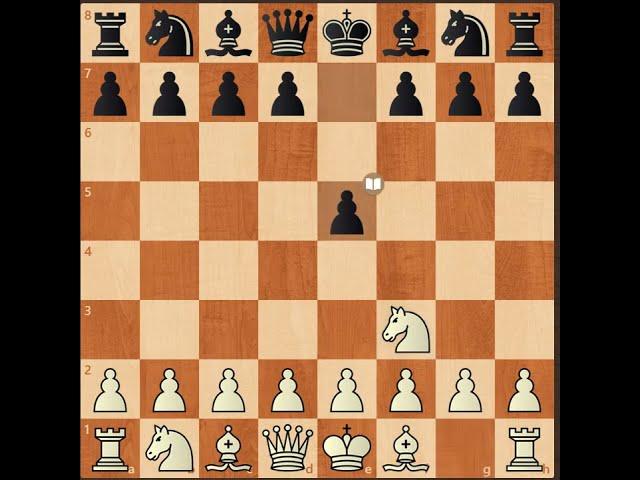 Chess Ross gambit trap