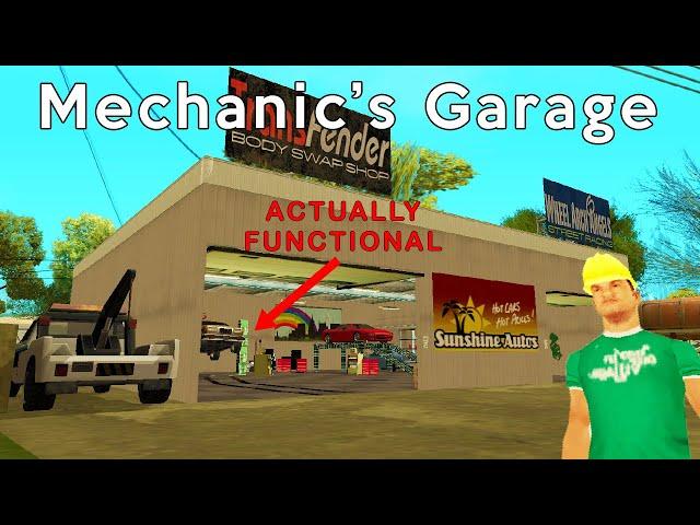 Mechanic Garage | Speed Mapping | Texture Studio