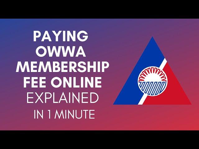 How To Pay OWWA Membership Fee Online In 2024?