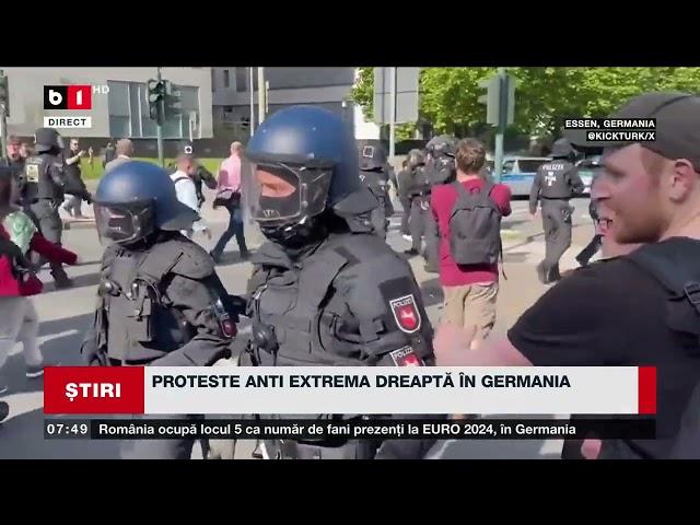 PROTESTE ANTI EXTREMA DREAPTĂ ÎN GERMANIA_Știri B1TV_30 iunie 2024