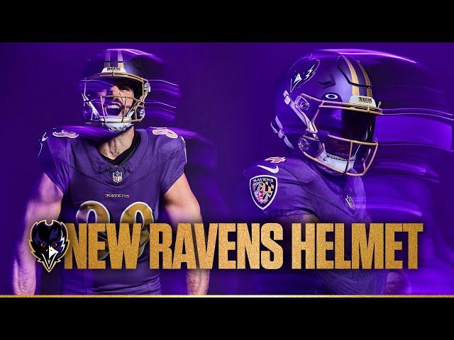 Baltimore Ravens Reveal New Alternate Helmet