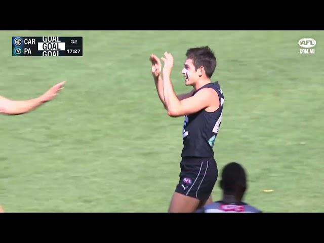 Zac Fisher wins the round five Rebel Goal of the Year | 2022 | AFL