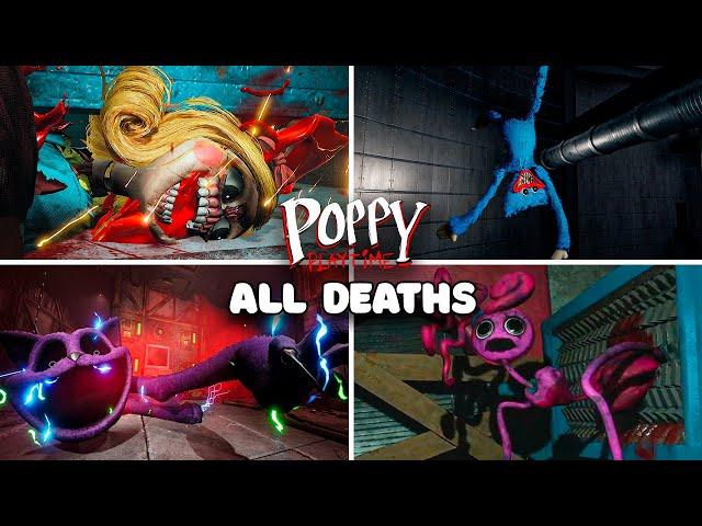 ALL Bosses Deaths Comparison - Poppy Playtime: Chapter 3 VS Chapter 2 VS Chapter 1