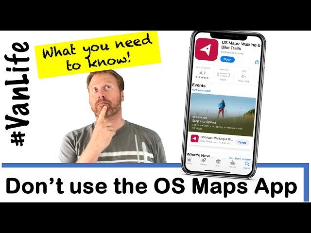 Don't use the OS Maps App until you've watched this!  Footpath Topo Map App Review