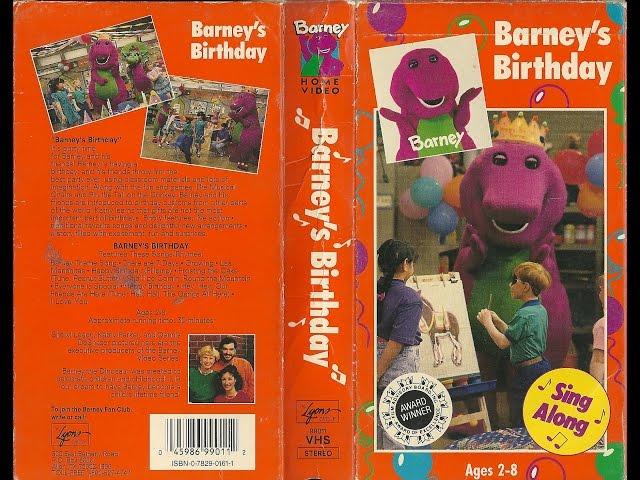 Barney's Birthday [VHS] (1992)