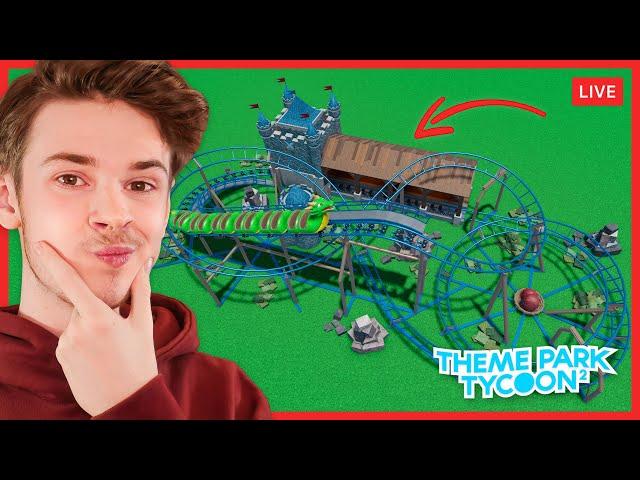  Rating YOUR BLUEPRINTS in Theme Park Tycoon 2 LIVE!