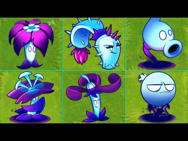 All Shadow Plants Power-Up! in Plants Vs Zombies 2