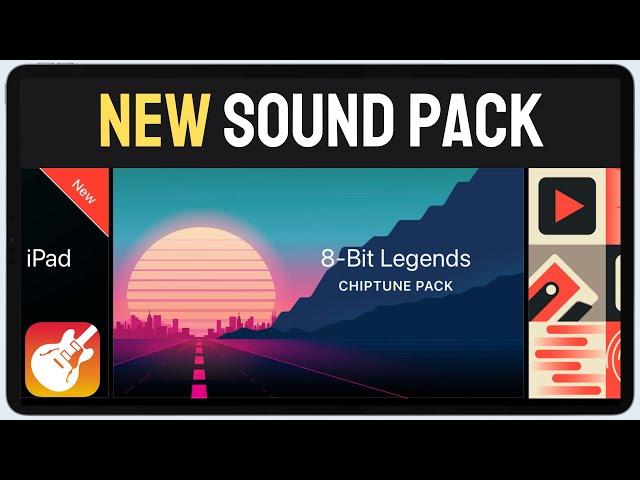 NEW GarageBand iOS Update | 8-Bit Legends Chiptune Sound Pack