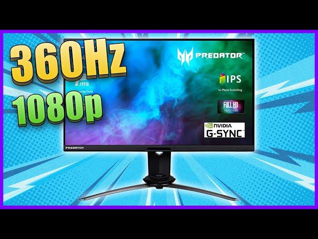 Acer Predator X25 Test | IPS 360Hz 1ms 1080p 