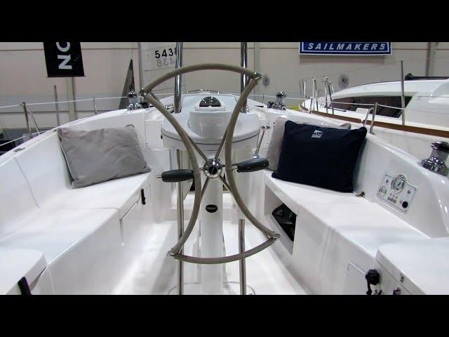 2014 Marlow-Hunter 33 Sailing Yacht - Interior, Deck, Hull Walkaround - 2014 Toronto Boat Show