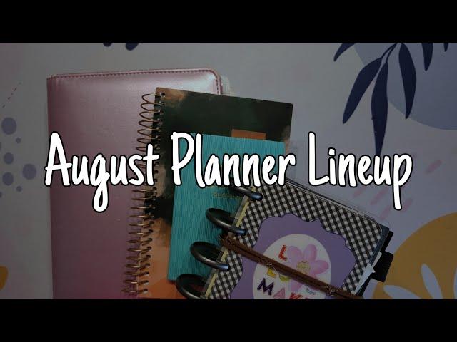 August Planner Lineup | Chatty Video Discussing July Successes + Major Changes for Work Planners