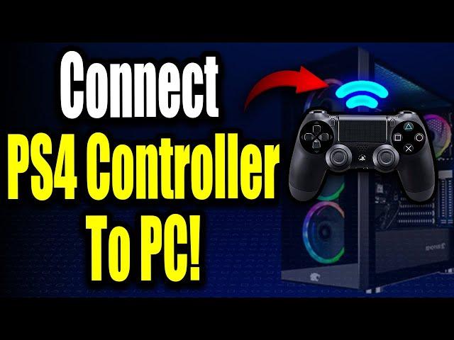 How to Connect PS4 Controller to PC (Easy 2023 Guide!)