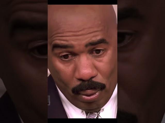 Steve Harvey cries when his childhood street is named after him #shorts #steve