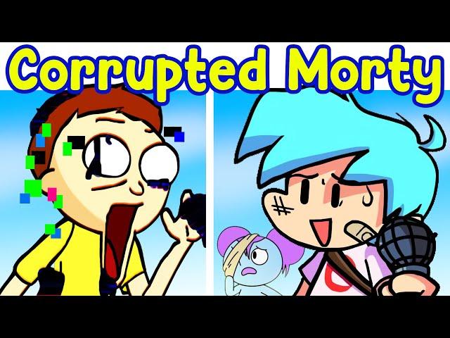 Friday Night Funkin' VS Corrupted Rick and Morty (Come Learn With Pibby x FNF Mod)