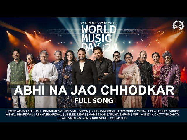 Abhi Na Jao Chhodkar | World Music Day Concert 24 | Sourendro-Soumyojit