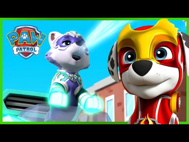 Mighty Pups Save A Frozen Adventure Bay and More! - PAW Patrol - Cartoons for Kids Compilation