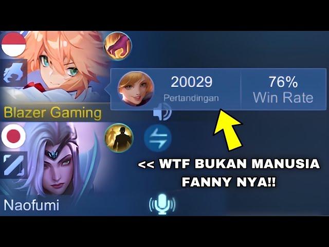 REAKSI PUBLIC ON MIC MELIHAT FANNY 20 RIBU MATCH!! LANGSUNG KAGET INI FANNY NYA BUKAN MANUSIA... 