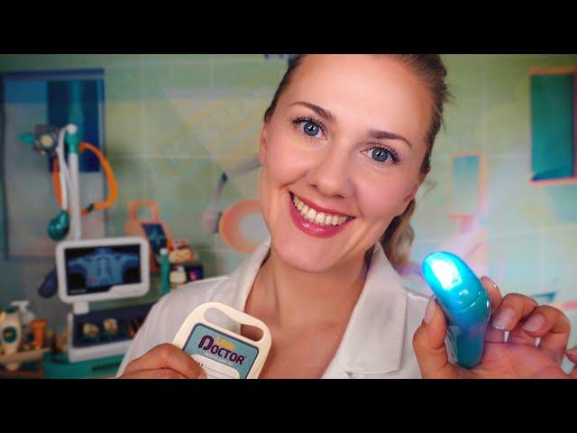 ASMR Pretend Doctor Roleplay ‍️🩺 | Relaxing Medical Exam & Soft Spoken Care