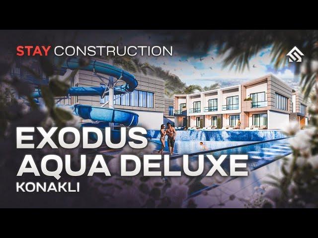 Aqua Deluxe Konakli Alanya Konakli. Townhouses by the sea from the developer